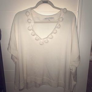 Trina Turk Pom Pom Sweater